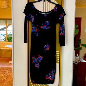 Veronica M NWT floral jersey dress